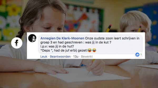 Niet correct, wél grappig: 6 x de leukste antwoorden van jullie kinderen op toetsvragen