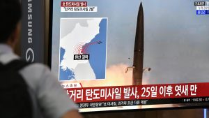 Thumbnail voor Zuid-Korea 'staat paraat', want Noord-Korea lanceerde (weer) twee raketten