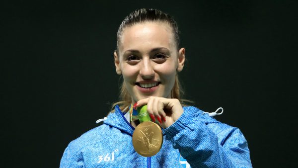 anna kortkaki eerste vrouwelijke fakkeldrager Olympia historisch olympische spelen 2020 Tokio