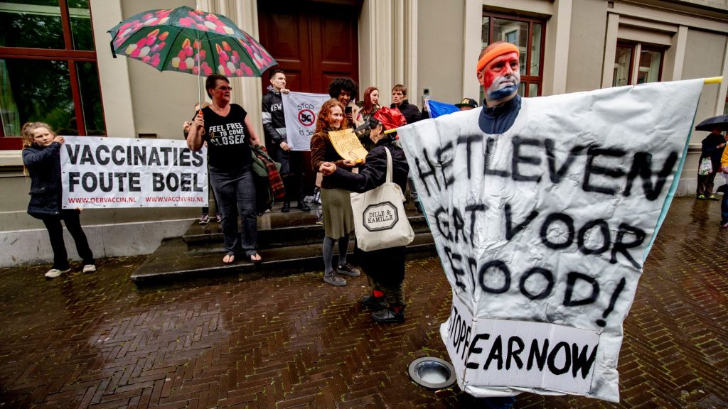 Het leven gaat voor de dood: demonstratie voor de vrijheid in Den Haag