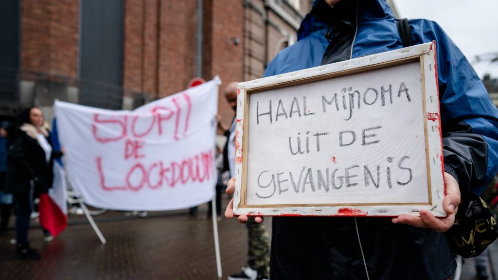 Het leven gaat voor de dood: demonstratie voor de vrijheid in Den Haag