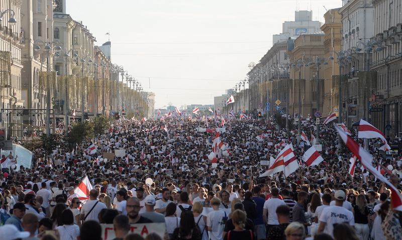 Protesten Wit-Rusland