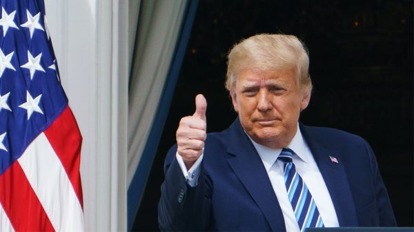 President Trump niet langer besmettelijk_