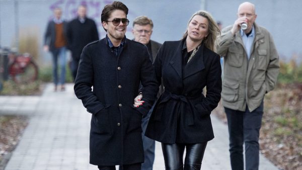 Bridget Maasland en André Hazes waren vorig jaar érg blij na hun verloving