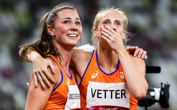 Anouk Vetter en Emma Oosterwegel pakken zilver en brons op zevenkamp