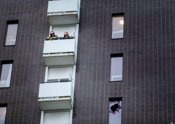 Spullen gestolen tijdens ontruiming na brand studentenflat Amsterdam