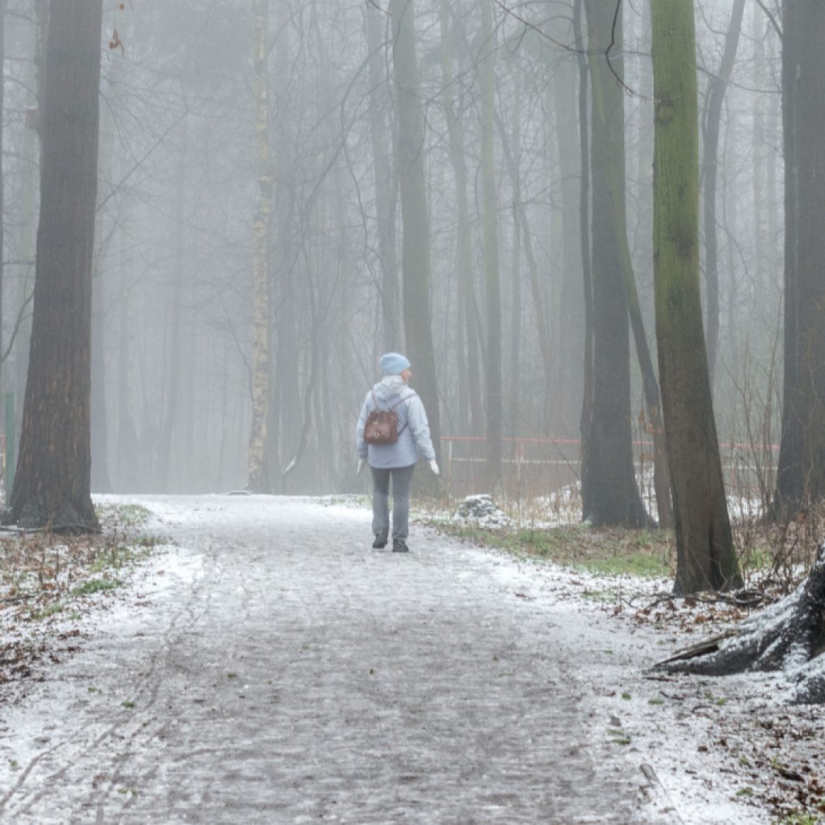 Kans op sneeuw door weersomslag