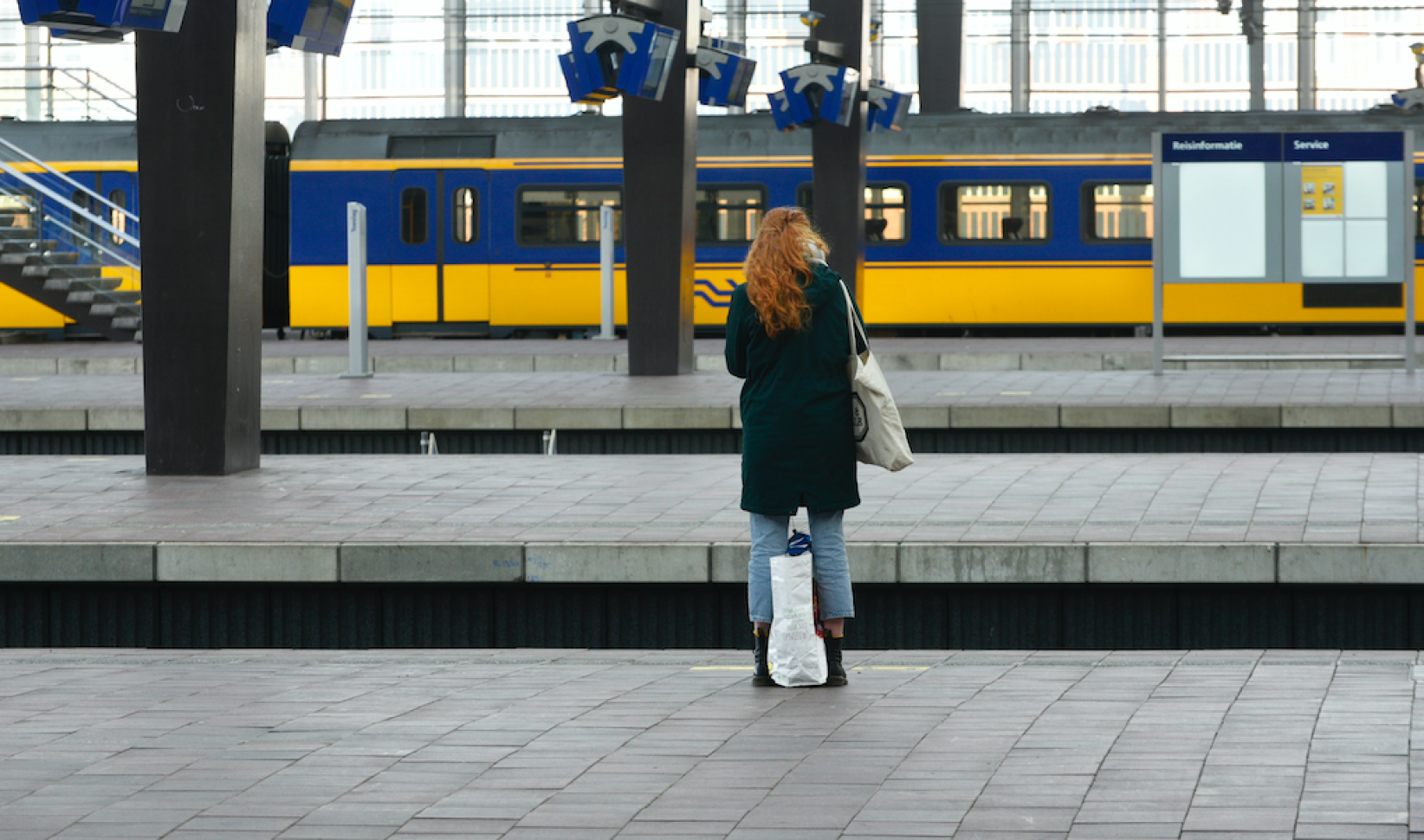 Maandag nog meer uitval van treinen door uitval personeel ProRail en NS