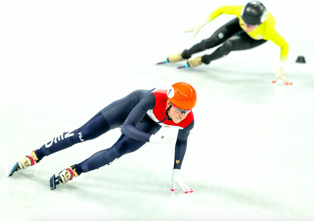 Suzanne Schulting pakt goud op de Olympische Spelen