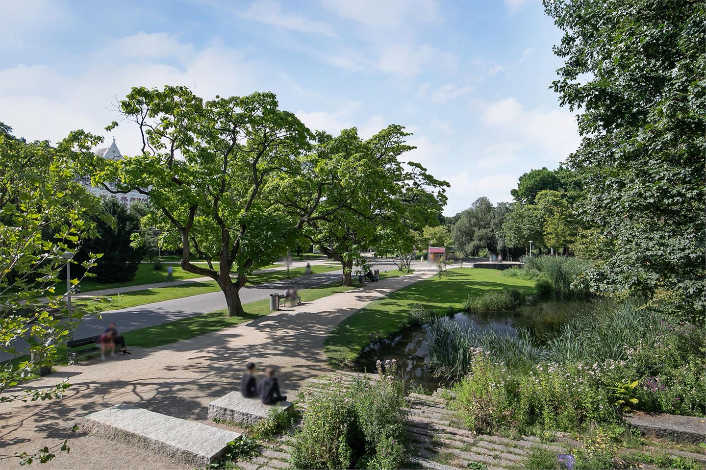 Wat Je Krijgt Voor Zes Ton? Huis Aan Het Vondelpark, Met Bed In De ...