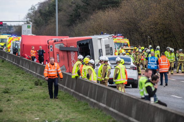 Doden bij ongeval Franse bus op Belgische snelweg richting Breda