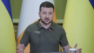 Thumbnail voor Zelensky: universiteit in Charkov verwoest door Russische bommen