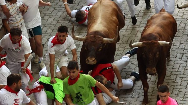 Pamplona stierenrennen ziekenhuisopnames