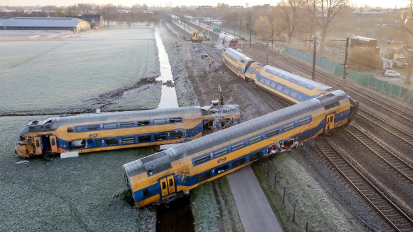 crash trein Voorschoten