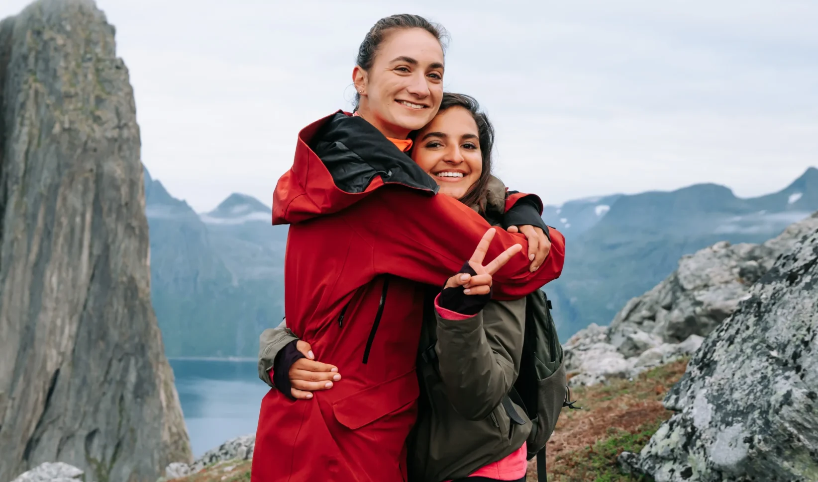 Jaimy Vanenburg met zusje Phillis