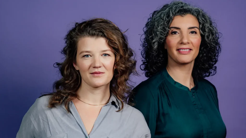 Elsie Vermeer en Nadia Zerouali van de podcast Op je Gezondheid