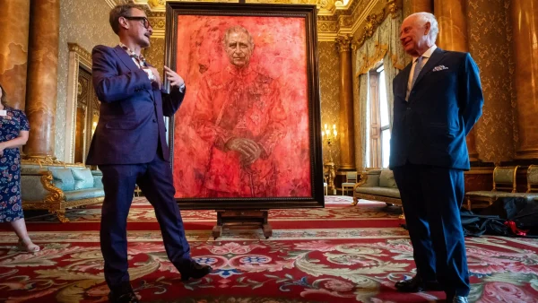 Kunstenaar kan wel lachen om reacties op zijn portret van koning Charles