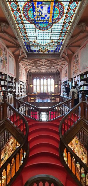 Livraria Lello, een van de bekendste bezienswaardigheden van Porto