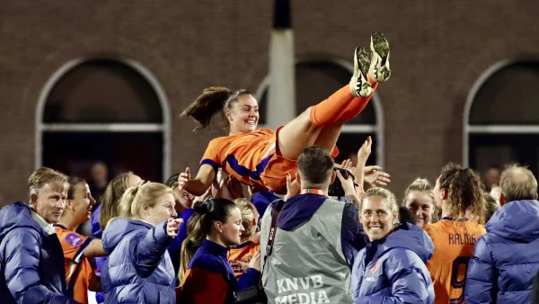 Lieke Martens neemt afscheid