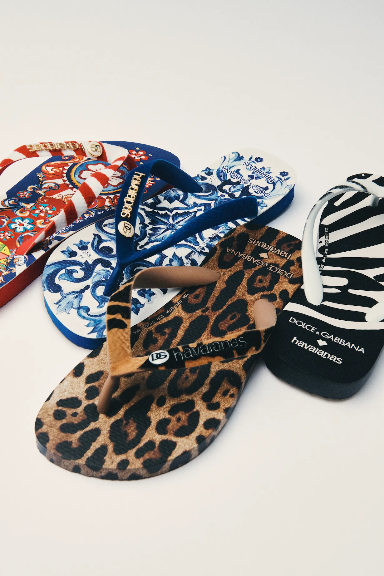 Havaianas x Dolce & Gabbana badslipper 