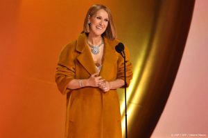 Thumbnail voor Céline Dion openhartig over angst voor spasme-aanval tijdens Grammy’s