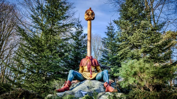 Langnek in het Sprookjesbos in de Efteling