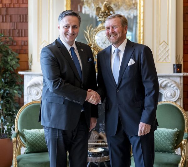 Koning ontvangt president Bosnie en Herzegovina