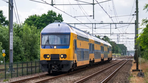 Trein van conducteur sander