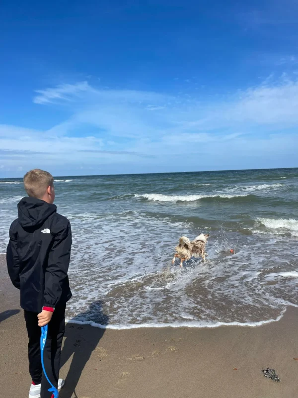 Jur op het strand