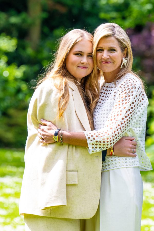 Jaarlijkse zomer-fotosessie koninklijke familie