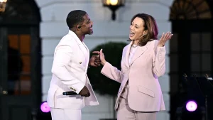 Thumbnail voor Kamala Harris for president, maar waarom gaat de kokosnootmeme nu viral?