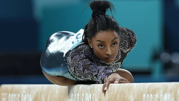 Simone Biles maakt geslaagde comeback