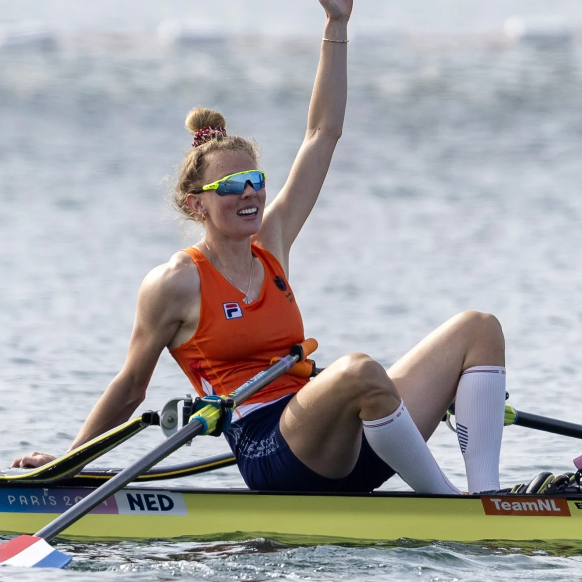 Roeister Karolien Florijn op de Olympische Spelen