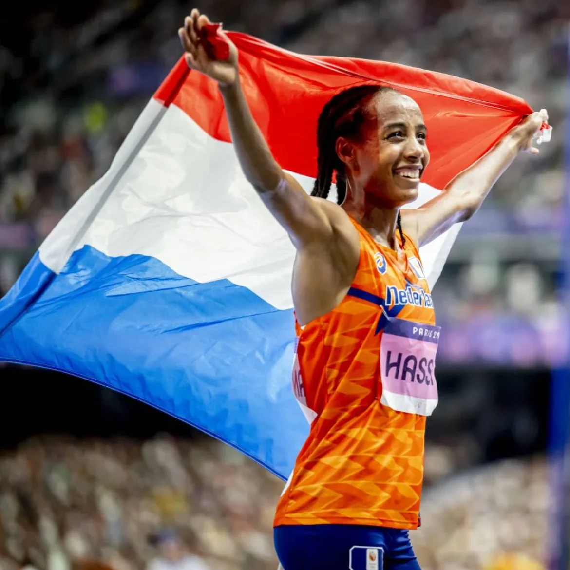 Sifan Hassan wint brons op 5000 meter