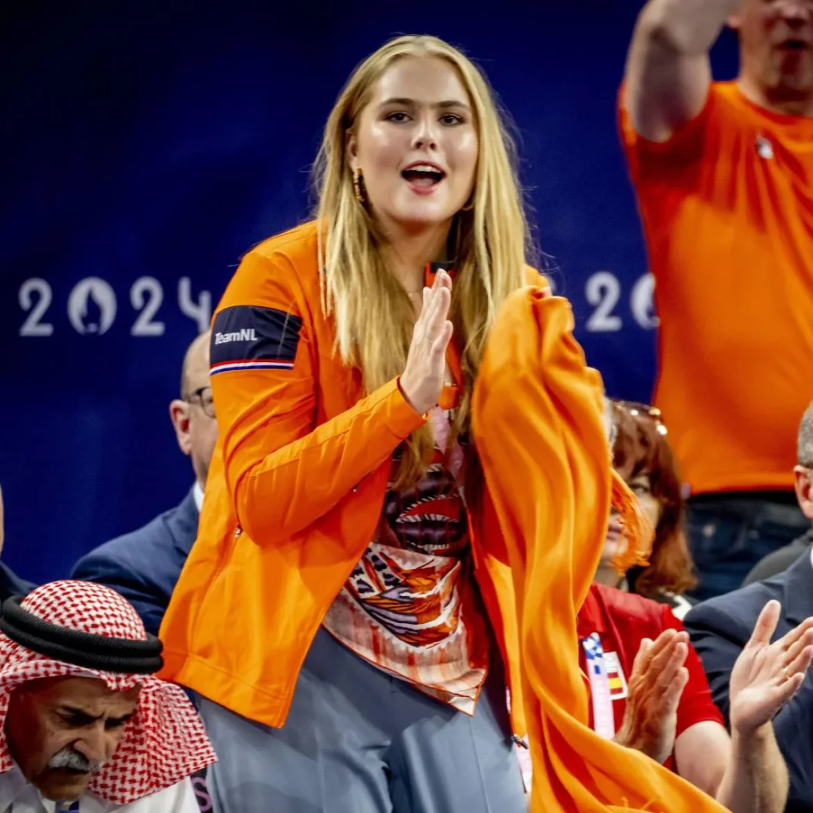 Prinses Amalia bij de Olympische Spelen