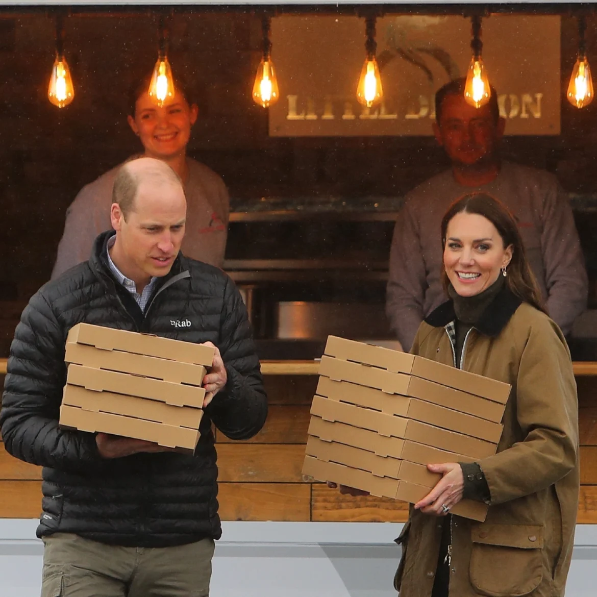 William en Catherine condoleren vrouw van overleden pizzabakker: 'Grote verrassing'