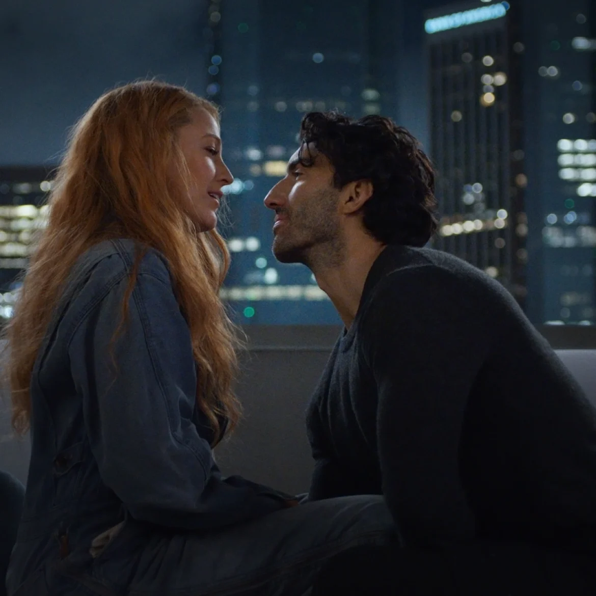 It Ends With Us film still met Blake Lively en Justin Baldoni