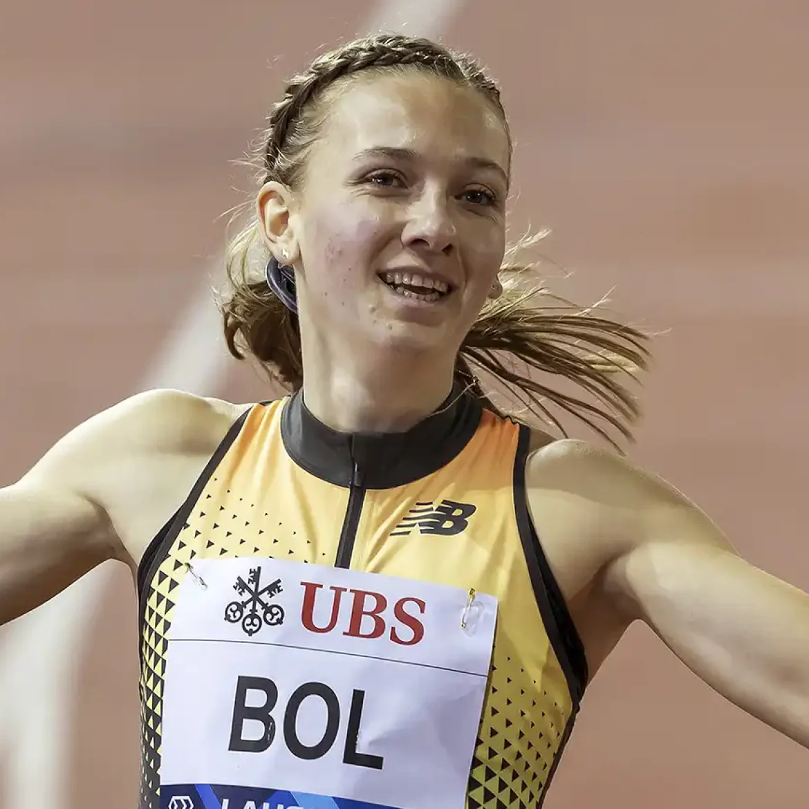 Femke Bol in Lausanne