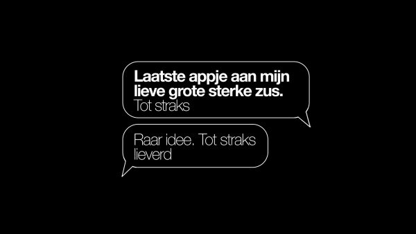 laatste appje van zus