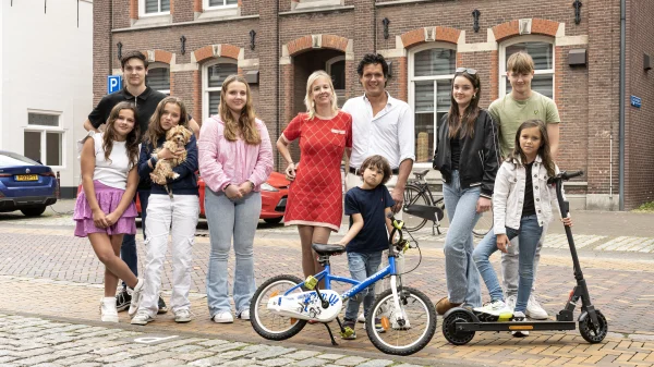 De familie Nagelkerke uit 'Een Huis Vol'