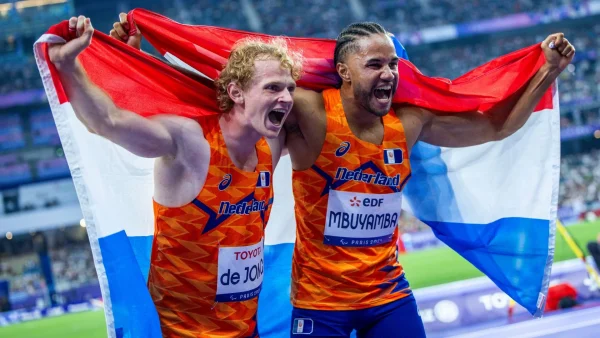 Joel de jong pakt paralympisch goud en Noah Mbuyamba brons