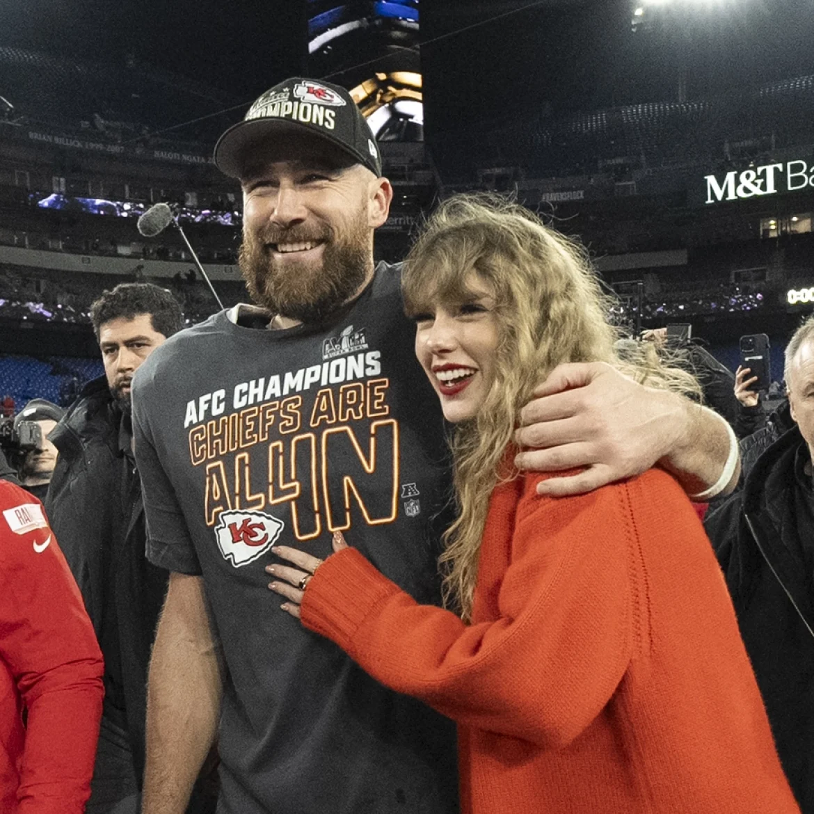 Taylor Swift en Travis Kelce