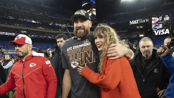 Taylor Swift en Travis Kelce