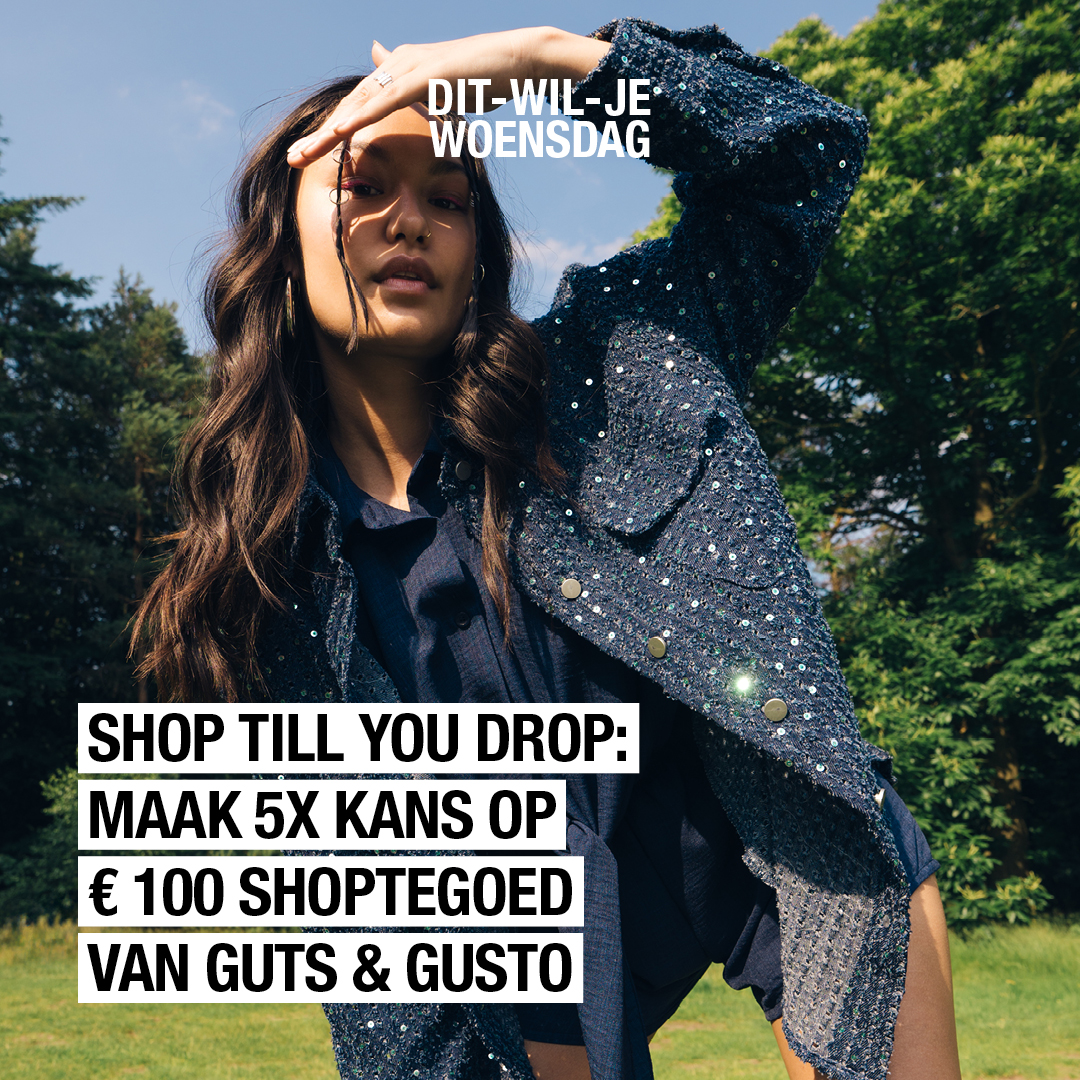 Yes, please: win € 100 shoptegoed bij GUTS & GUSTO