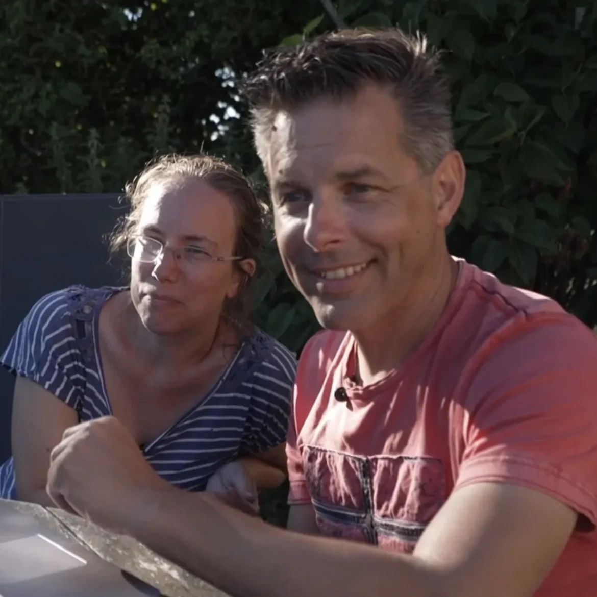 Judith en Eric in 'Het Roer Om'