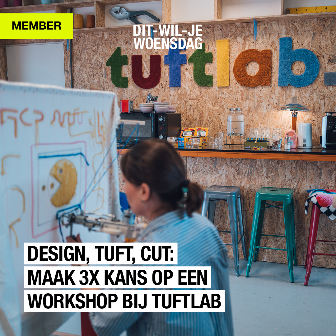 Creatives, opgelet: win een workshop tapijt maken bij Tuftlab (en neem 'm meteen mee naar huis)