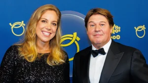 Thumbnail voor Martijn Krabbé en Deborah Wietzes vijf jaar getrouwd: 'Ik hou zielsveel van jou'