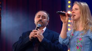 Thumbnail voor Oekraïens stel maakt diepe indruk op jury met duet in 'Holland's Got Talent'