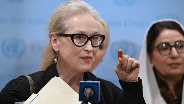 Meryl Streep spreekt zich uit tegen Taliban op VN-vergadering