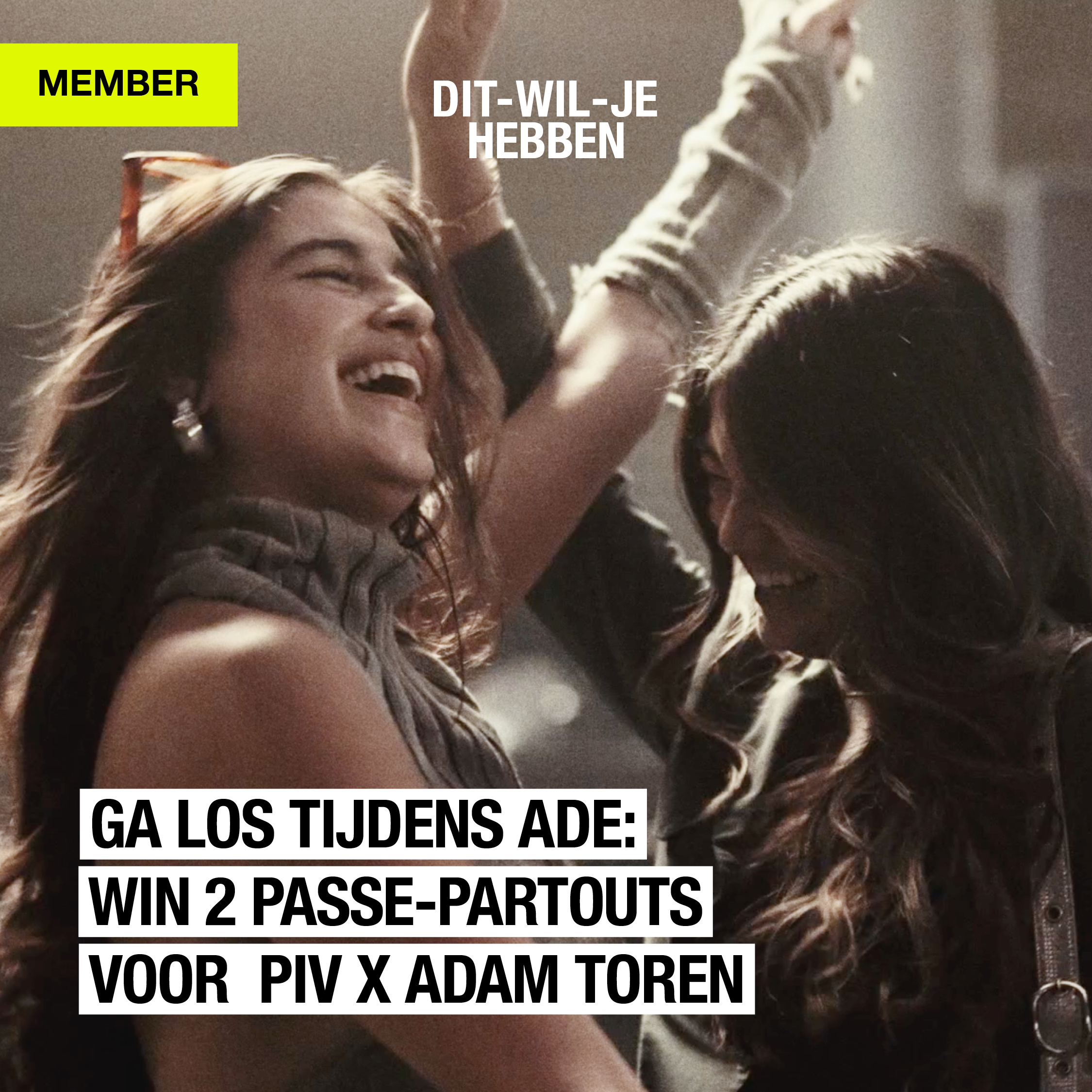 Dit jaar naar ADE als VIP? Win deze exclusieve passe-partoutkaarten ter waarde van €449